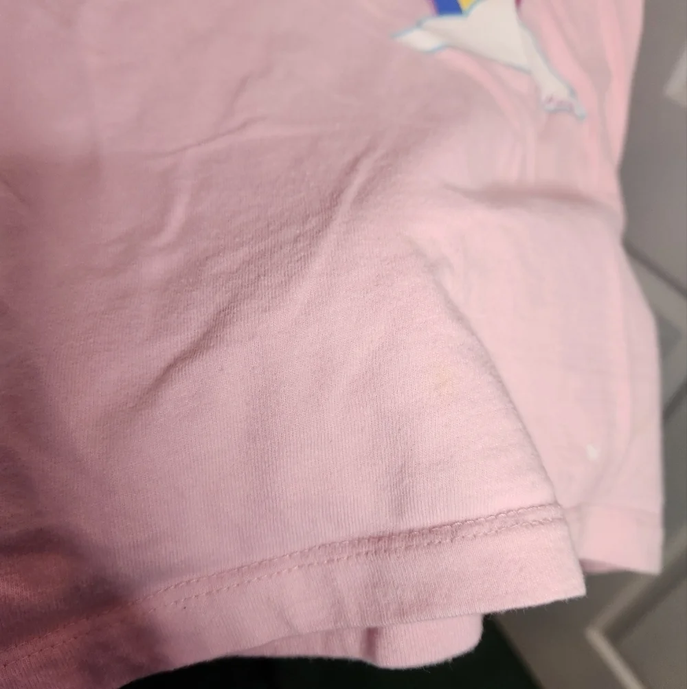 Kids Pink Rainbow Kids T-Shirt Old Navy Size XL Vintage Y2K
